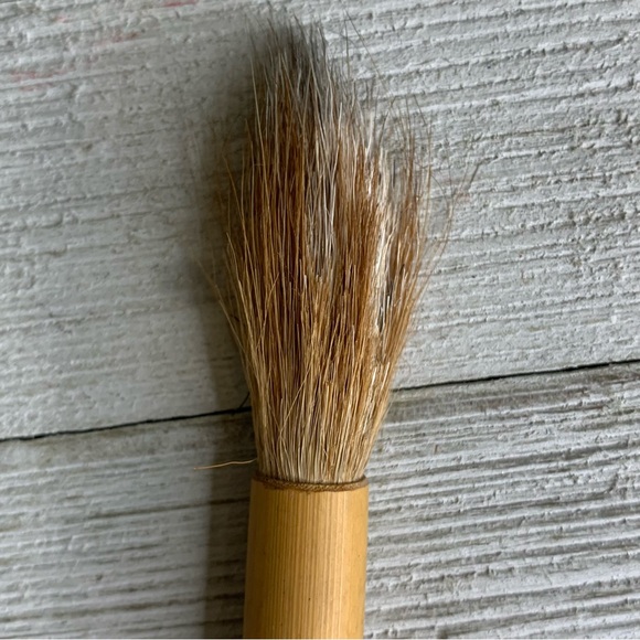 Large Bamboo Calligraphy Sumi-e Brush Watercolor Painting Natural Hair 9.25" - Picture 2 of 13